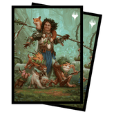 ULTRA PRO - Micas Standard Deck Protector c/100 Wilds of Eldraine Ellivere of the Wild Court for Magic The Gathering - Gamesmart